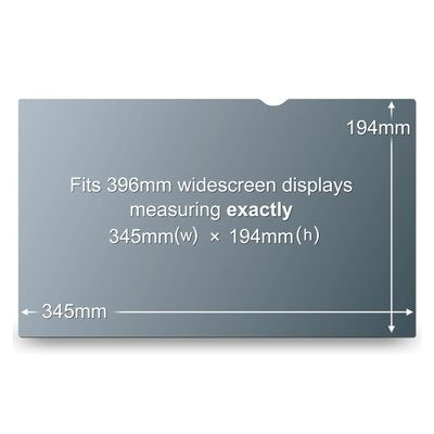3M Black Privacy Filter for Notebooks PF15.6W