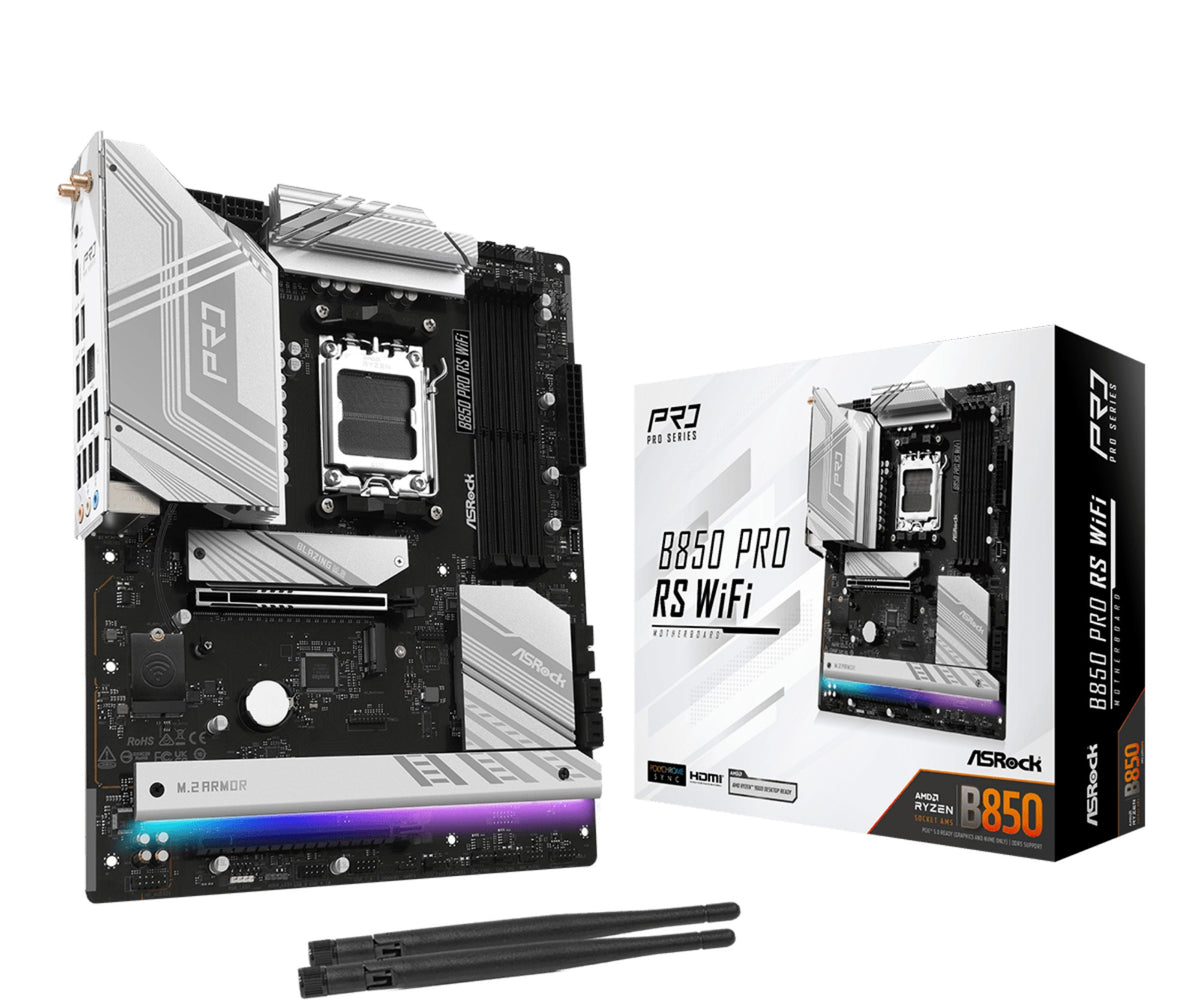 Asrock B850 Pro RS WiFi AMD B850 Socket AM5 ATX
