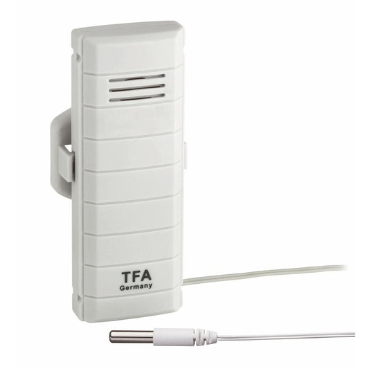 TFA Temperature Transmitter with Waterproof Cable Sensor WEATHERHUB transmitter + waterproof