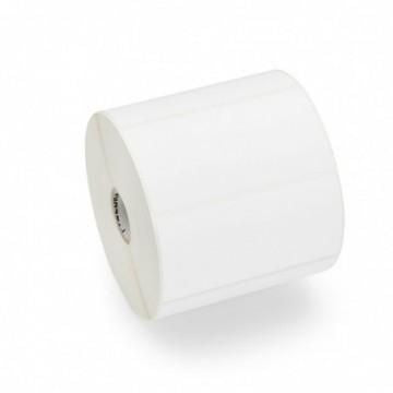Zebra Label, Paper, 21x21mm Thermal Transfer, Z-PERFORM 1000T, Uncoated, Permanent Adhesive, 25mm Core Transfer, Z-PERFORM 1000T, CUSTOM