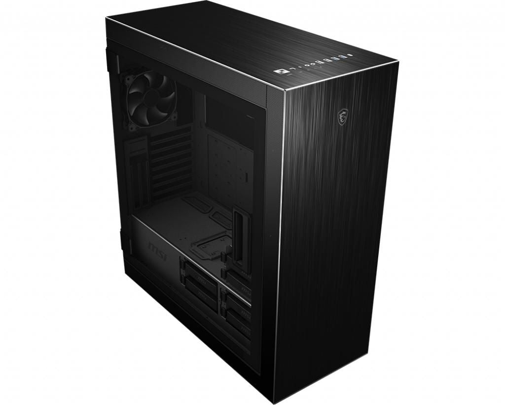 MSI Mpg Sekira 500P Full Tower Gaming Computer Case 'Black, 4X 120Mm Pwm Fans, Usb Type-C, Tempered Glass Panel, E-Atx, Atx, Matx,