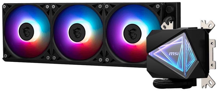 MSI Mag Coreliquid I360 Computer Cooling System Computer Case All-In-One Liquid Cooler 12 Cm Black 1 Pc(S)