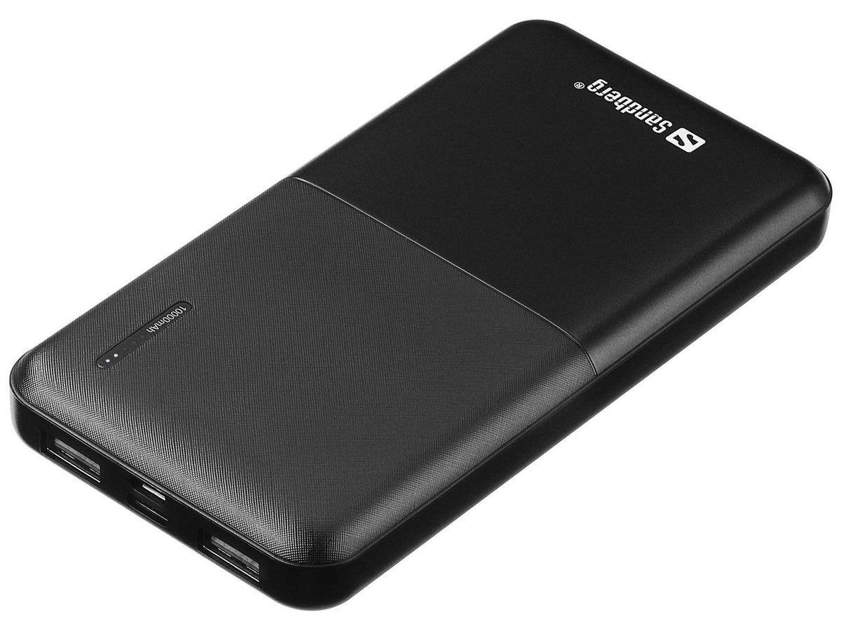 Sandberg Saver Powerbank 10000 Saver Powerbank 10000, Black, Universal, Rectangle, Lithium Polymer (LiPo), 10000 mAh, USB