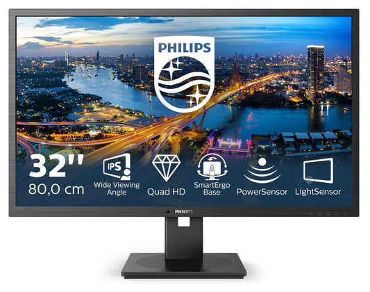 Philips 325B1L/00 Computer Monitor 80 Cm (31.5") 2560 X 1440 Pixels 2K Ultra Hd Lcd Black