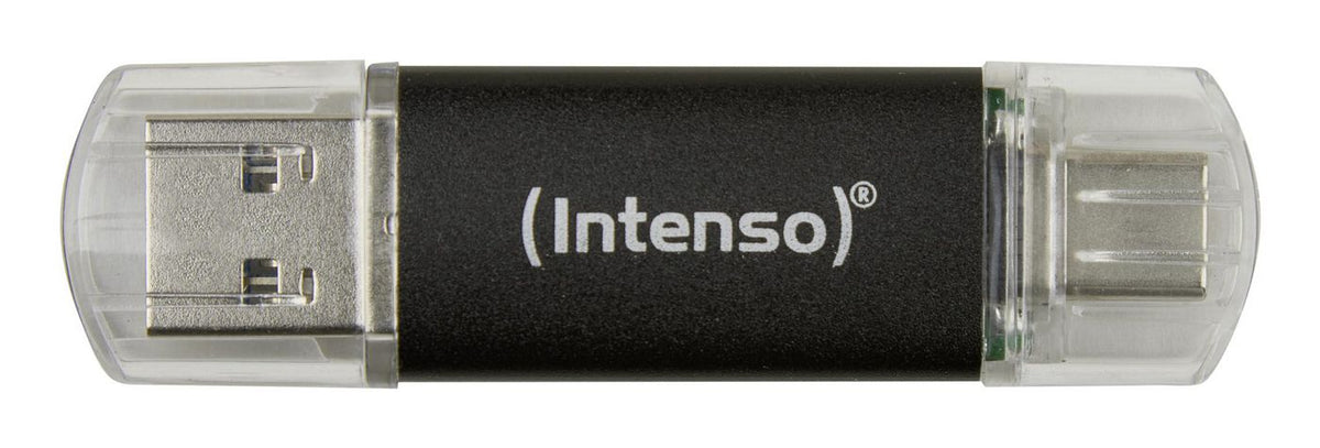 Intenso Twist Line USB flash drive 256 GB USB Type-A / USB Type-C 3.2 Gen 1 (3.1 Gen 1) Anthracite