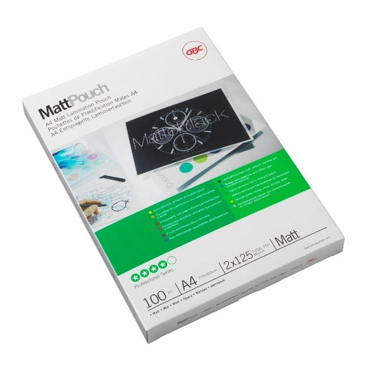 GBC Lamination Pouch A3 Matt 125 Micron