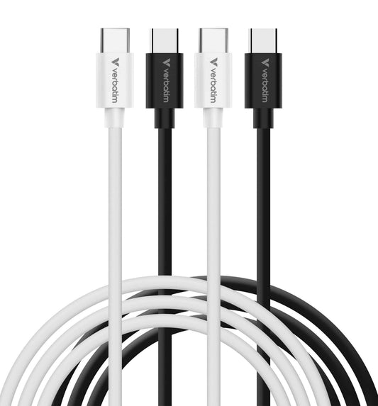 Verbatim Essentials Sync & Charge USB-C to C Cables