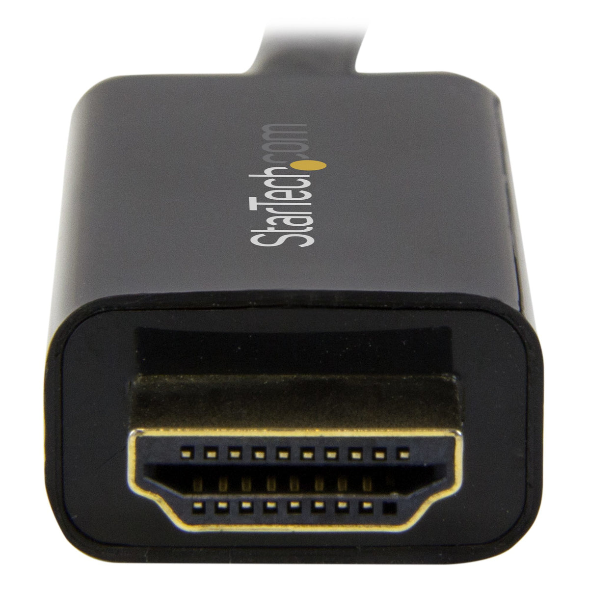 StarTech.com 6.6ft (2m) DisplayPort to HDMI Cable - 4K 30Hz - DisplayPort to HDMI Adapter Cable - DP 1.2 to HDMI Monitor Cable Converter - Latching DP Connector - Passive DP to HDMI Cord