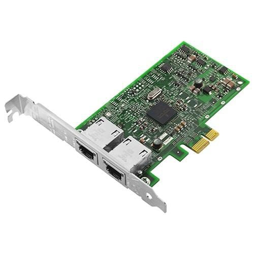 Dell Broadcom 5720 DP 1Gb Network 540-BBGY, Internal, Wired & Wireless, PCI Express, Ethernet, 1000 Mbit/s, Green