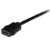 StarTech.com 6ft (2m) HDMI Extension Cable - HDMI Male to Female Cable - 4K HDMI Cable Extender - 4K 30Hz UHD HDMI Cable with Ethernet M/F - High Speed HDMI 1.4 Cable - HDMI Cord Extender