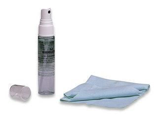 Manhattan LCD Cleaning Kit 404310, Equipment cleansing wet/dry cloths & liquid, LCD/TFT/Plasma, Microfiber, Purple, 240 mm, 200 mm
