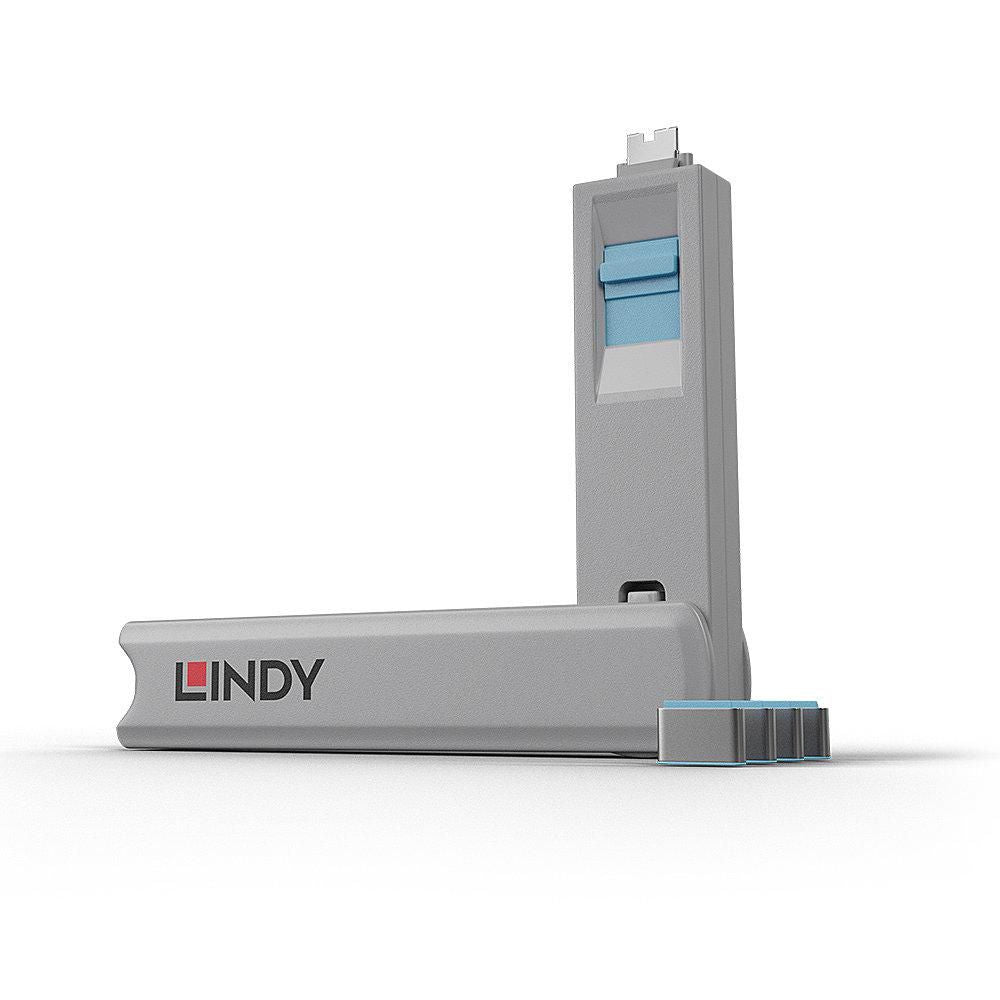 Lindy port dust cover 1 pc(s), Blue, Desktop 40465, Blue, Desktop PC/Workstation, Notebook, 1 pc(s)