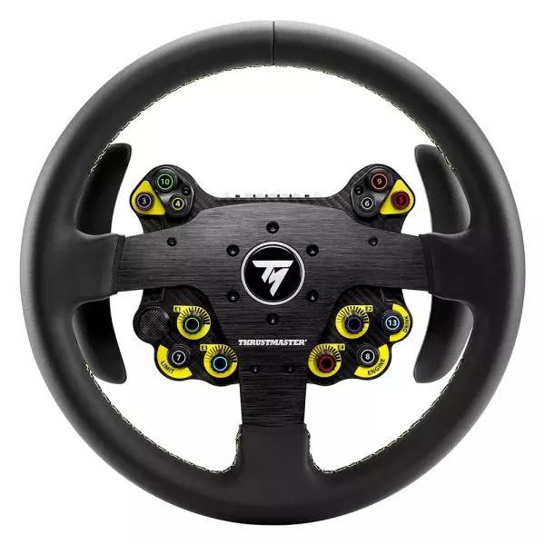 Thrustmaster Evo Racing 32R Leather Black, Yellow Steering Wheel Pc, Playstation 4, Playstation 5, Xbox, Xbox One