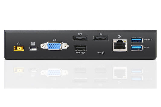 Lenovo 40A90090DK laptop dock/port replicator Wired USB 3.2 Gen 1 (3.1 Gen 1) Type-C Black