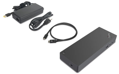 Lenovo Thunderbolt 3 Dock Gen2 Wired Black, Red