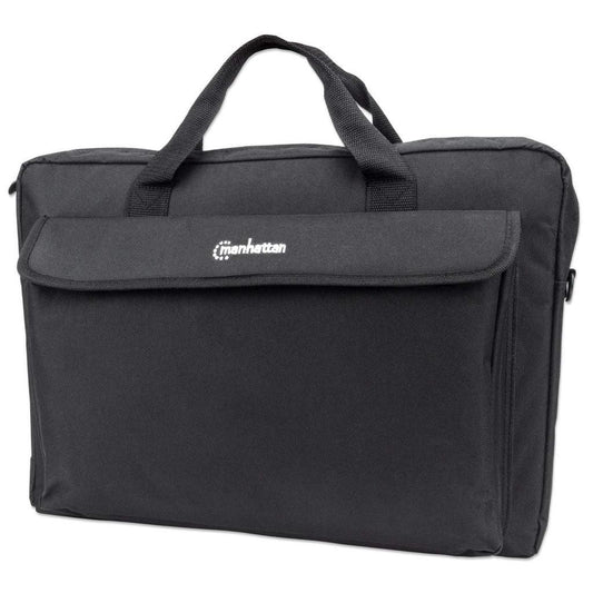 Manhattan London Laptop Bag 17,3" London Laptop Bag 17.3", Top Loader, Shoulder Strap, Black, Messenger case, 43.9 cm (17.3"), Shoulder strap,