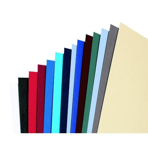 GBC Binding Cover A5 Leather Grain 250gsm
