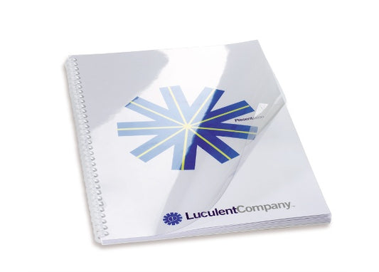 GBC Binding Cover HiClear PVC A5 240 Micron Clear