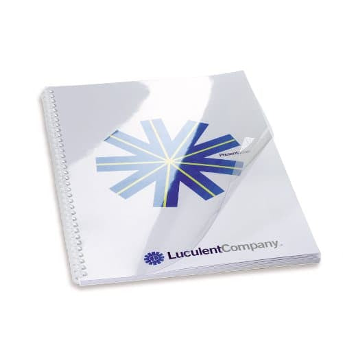 GBC Binding Cover HiClear PVC A5 240 Micron Clear