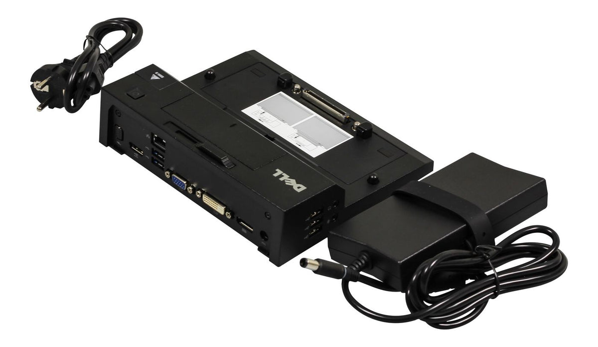 Dell Port Replicator : EURO2 Simple E-Port II with 130W AC Adapter USB 3.0 without stand (Kit)
