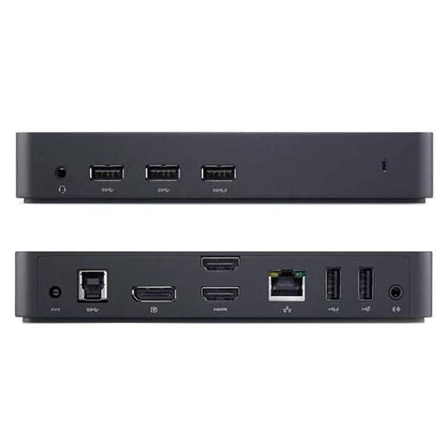 Dell USB 3.0 Ultra HD Triple Video Docking D3100 USB 3.0 Ultra HD Triple Video Docking Station D3100 SWI, Wired, USB 3.2 Gen 1 (3.1 Gen 1)