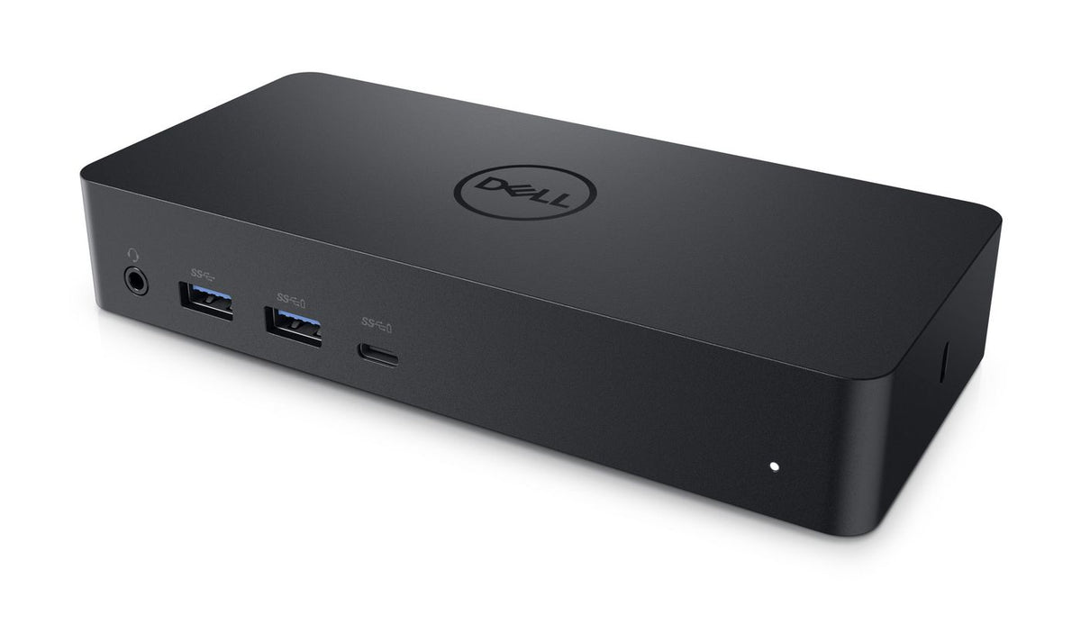 Dell Universal Dock D6000 USB 3.0 D6000, Wired, USB 3.2 Gen 1 (3.1 Gen 1) Type-C, 10,100,1000 Mbit/s, Black, Kensington, LAN, Power