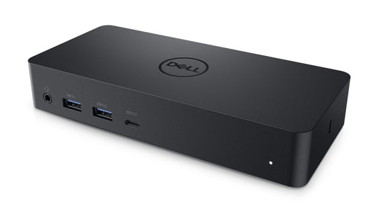 Dell Universal Dock D6000 USB 3.0 D6000, Wired, USB 3.2 Gen 1 (3.1 Gen 1) Type-C, 10,100,1000 Mbit/s, Black, Kensington, LAN, Power