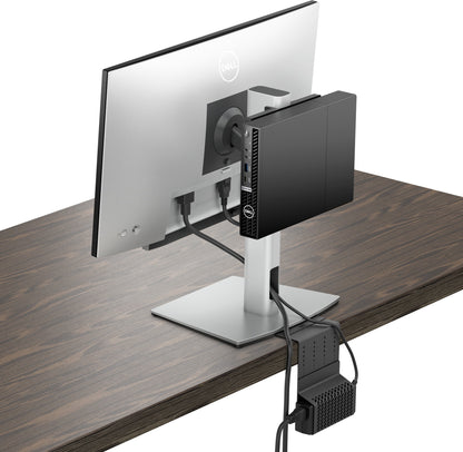 DELL MFS22 68.6 cm (27") Desk Silver, Black