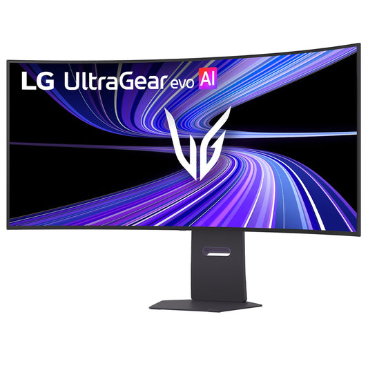 LG UltraGear evo�GX9 45GX950B 45" OLED 5K2K 165Hz 0.03ms Curved Gaming Monitor with AI Upscaling