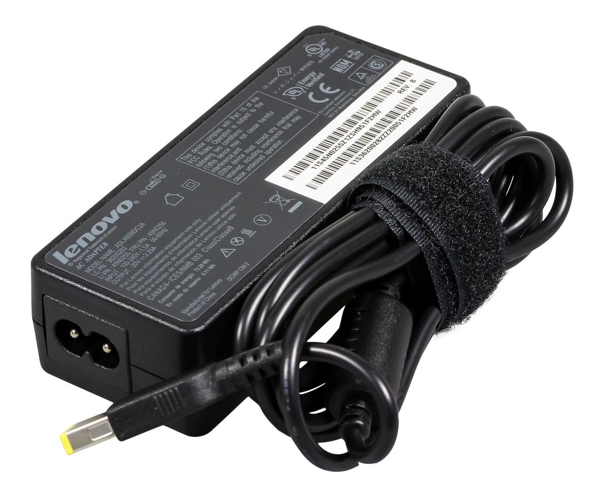 Lenovo Delta nbsp 65W 2pin AC 45N0256, Notebook, Indoor, 100-240 V, 50/60 Hz, 65 W, Black