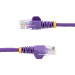 StarTech.com Cat5e Ethernet Patch Cable with Snagless RJ45 Connectors - 10 m, Purple