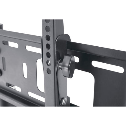 Manhattan Tripod Floor Mount for TV & Monitors, Stand Assembly, For screens: 37" to 65", VESA compatibility: all between 200x200 to 600x400mm - check the dimensions of the four mounting holes on back of screen to ensure it fits, Max 35kg, Black, LFD, Brac