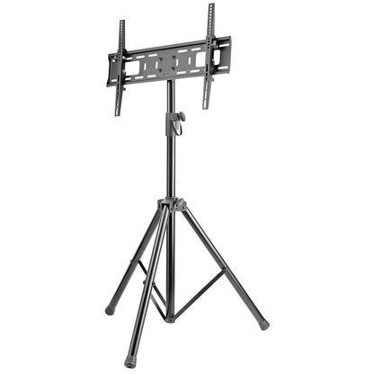 Manhattan Tripod Floor Mount for TV & Monitors, Stand Assembly, For screens: 37" to 65", VESA compatibility: all between 200x200 to 600x400mm - check the dimensions of the four mounting holes on back of screen to ensure it fits, Max 35kg, Black, LFD, Brac