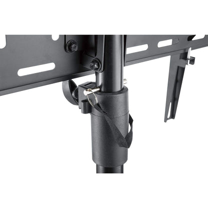 Manhattan Tripod Floor Mount for TV & Monitors, Stand Assembly, For screens: 37" to 65", VESA compatibility: all between 200x200 to 600x400mm - check the dimensions of the four mounting holes on back of screen to ensure it fits, Max 35kg, Black, LFD, Brac