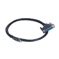 Moxa CBL-RJ45SF25-150 serial cable Black 1.5 m RJ45 DB25 CBL-RJ45SF25-150 CBL-RJ45SF25-150