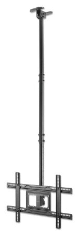 Manhattan Ceiling Mount for TV & Monitors, For screens: 37" to 65", Adjustable height: 70-157 cm, VESA compatibility: all between 200x200 to 600x400mm - check the dimensions of the four mounting holes on back of screen to ensure it fits, Max 50kg, LFD, Br