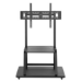 Manhattan Trolley Mount Stand for TV & Monitors, For screens 37" to 100", VESA compatibility: all between 200x200 to 800x600mm - check the dimensions of the four mounting holes on back of screen to ensure it fits, Max 150kg, Height-adjustable to four leve