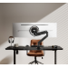 Manhattan Desk Mount for TV & Monitors (Full Motion Gas Spring), For screens 13" to 42", C-Clamp or Grommet Assembly,VESA compatibility: all between 75x75mm to 200x200mm - check the dimensions of the four mounting holes on back of screen to ensure it fits
