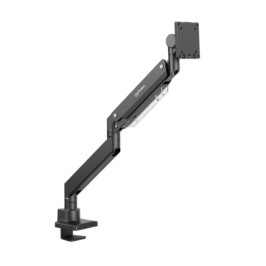 Manhattan Desk Mount for TV & Monitors (Full Motion Gas Spring), For screens 13" to 42", C-Clamp or Grommet Assembly,VESA compatibility: all between 75x75mm to 200x200mm - check the dimensions of the four mounting holes on back of screen to ensure it fits