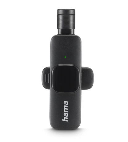 Hama Smart Wireless Black Lavalier/Lapel microphone