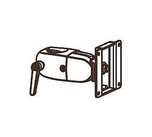 Ergotron 47-058-200 DS Series DS100 Clamping Single Pivot, 11.3 kg, 76.2 cm (30"), 75 x 75 mm, 100 x 100 mm, Black