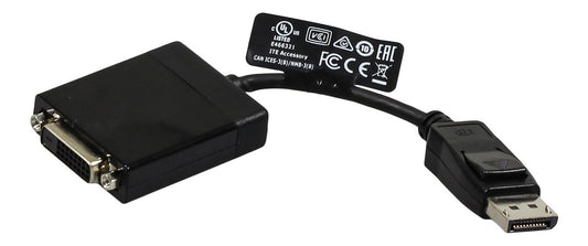 Dell DP To DVI Adapter 470-AANH, Displayport M, DVI-D FM, Male, Female, Black, 1 pc(s)