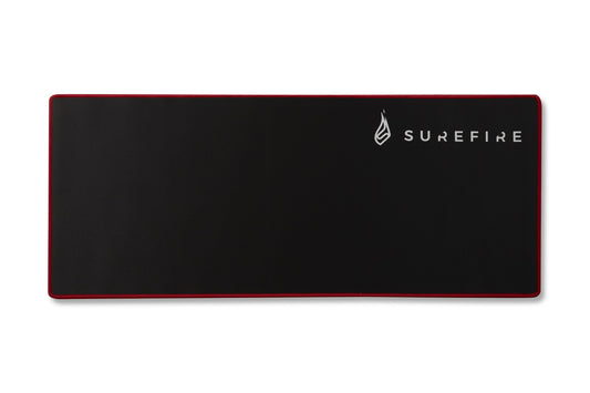 SureFire Silent Flight 680 Gaming mouse pad Black, Red