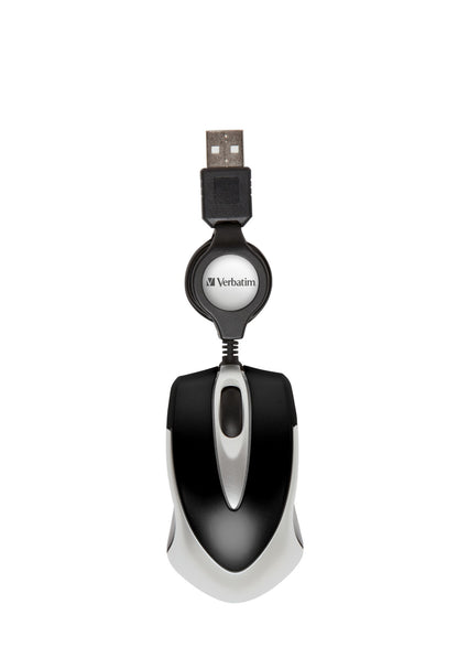 Verbatim Go Mini Optical Travel Mouse - Black