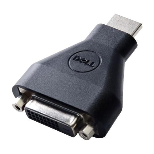 Dell Adapter - HDMI to DVI 492-11681, 19-pin HDMI-A M, 24-pin DVI FM, Male/Female, Black
