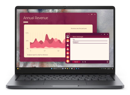 DELL Pro 14 PC14250 Intel Core Ultra 5 225U Laptop 35.6 cm (14") Full HD+ 16 GB DDR5-SDRAM 512 GB SSD Wi-Fi 6E (802.11ax) Windows 11 Pro UK English Black