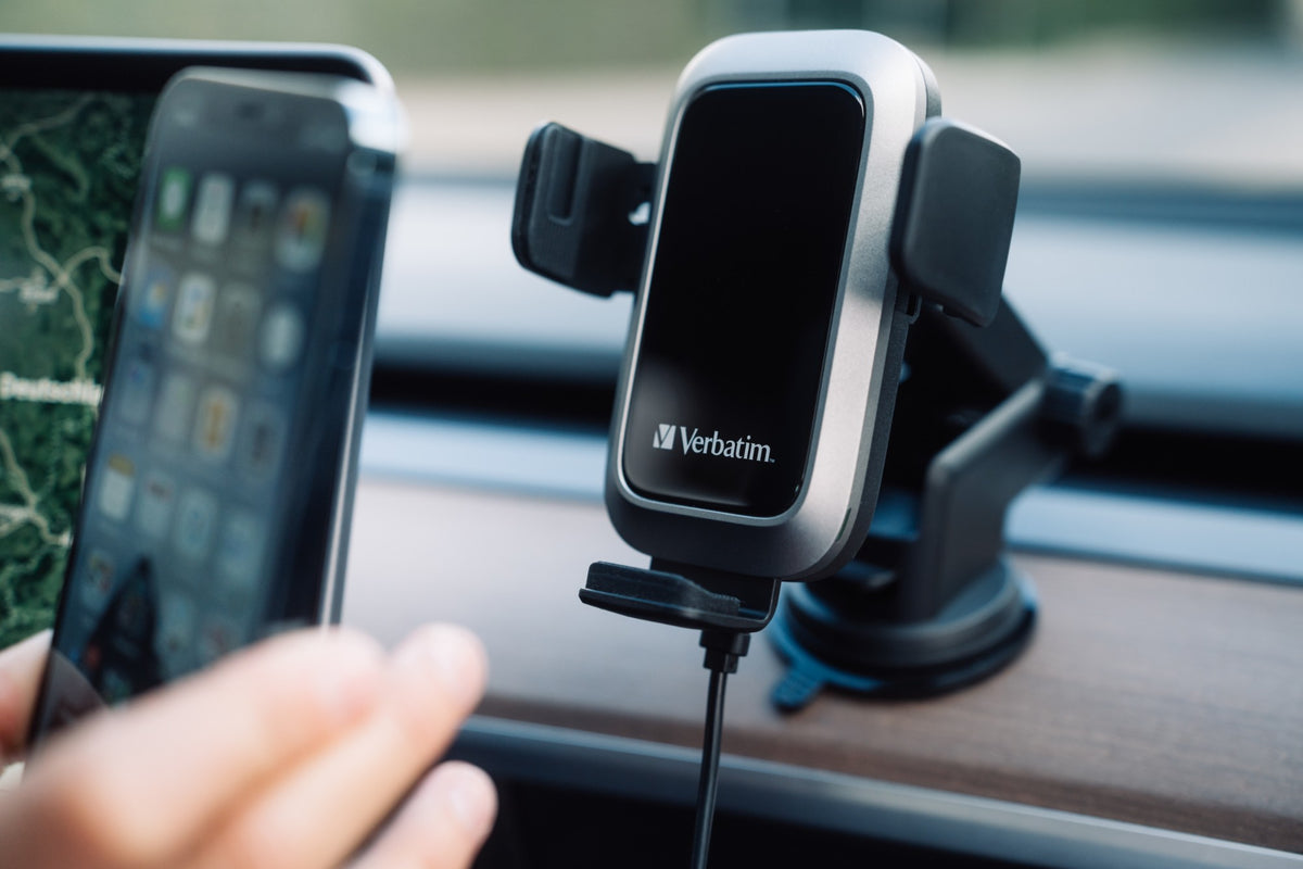 Verbatim FWC-03 Pro Qi Fast Wireless Autoladegerät retail Black