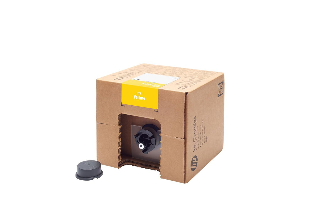 HP 873 3-liter Yellow Latex Ink Cartridg 873 3-liter Yellow Latex Ink Cartridge, Latex-based ink, 3000 ml, 1 pc(s), Single pack