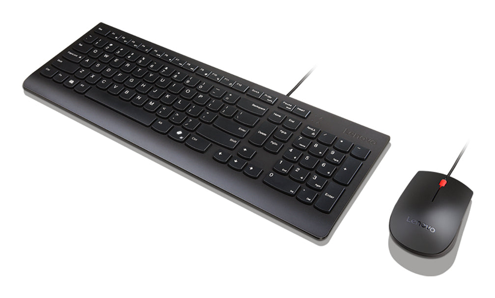 Lenovo 4X31R64414 keyboard Mouse included Universal USB German Black