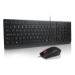 Lenovo 4X31R64446 keyboard Mouse included Universal USB Nordic Black